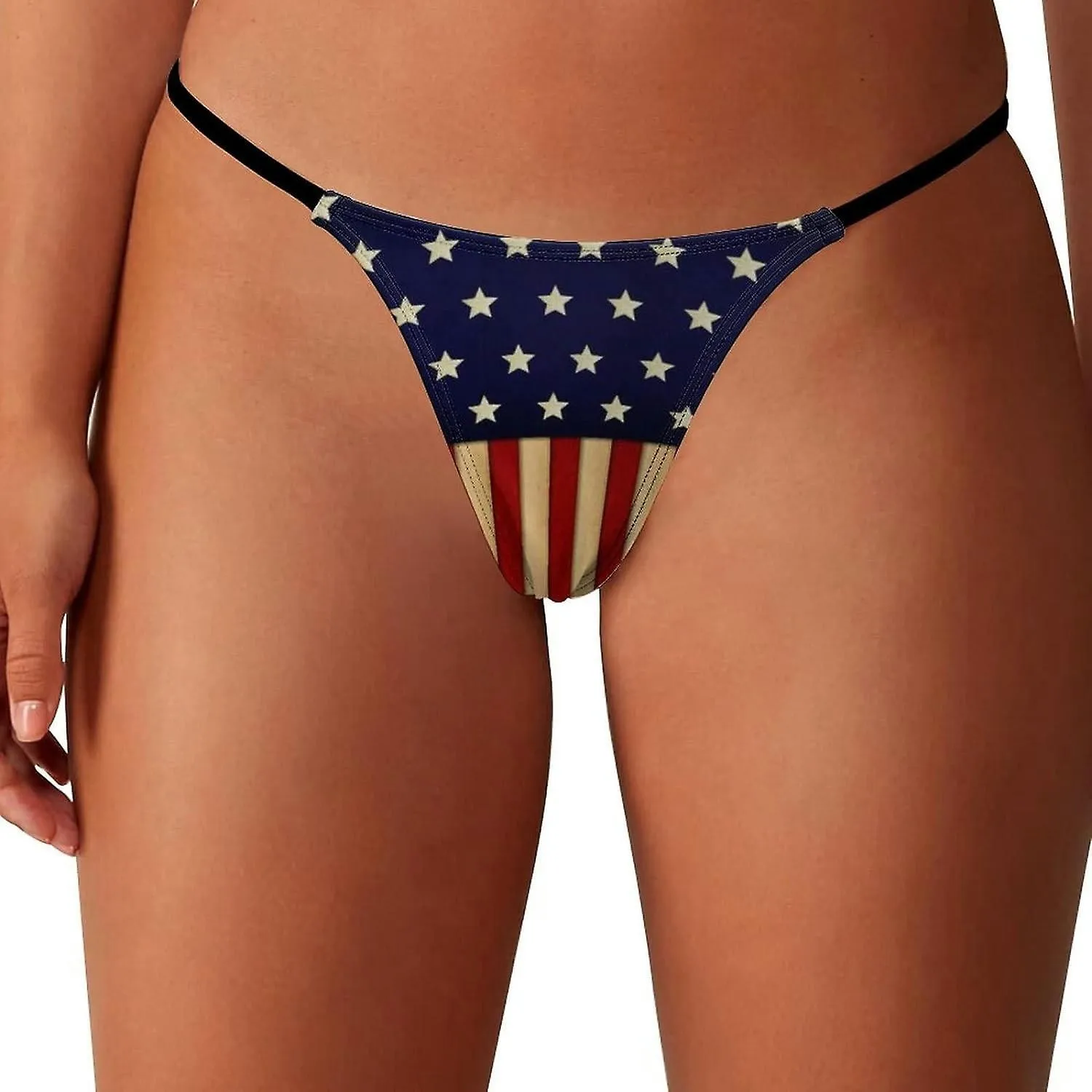 American Glory Flag G-String Thongs Women's T-Back Underwear PantyGT-132