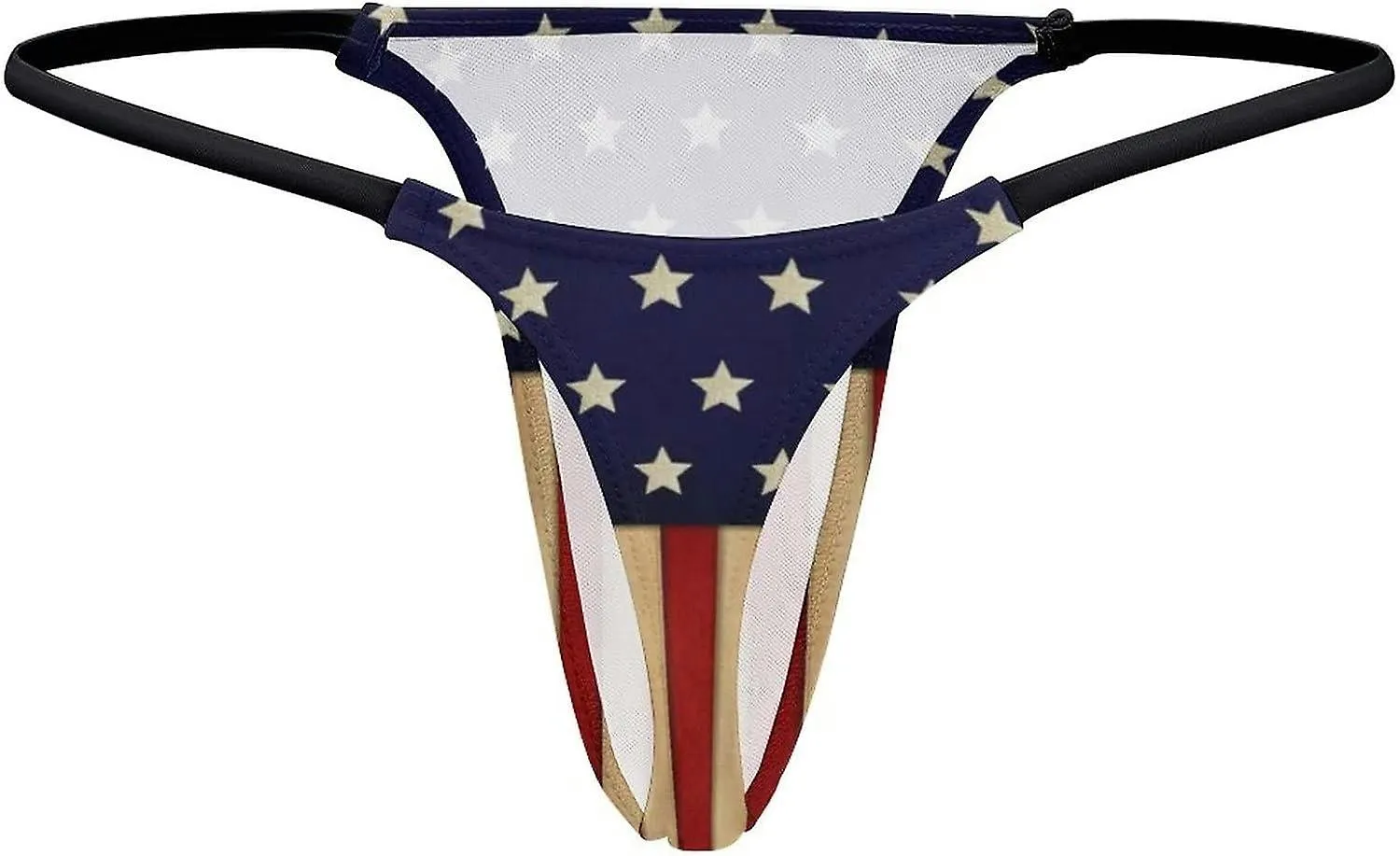 American Glory Flag G-String Thongs Women's T-Back Underwear PantyGT-132