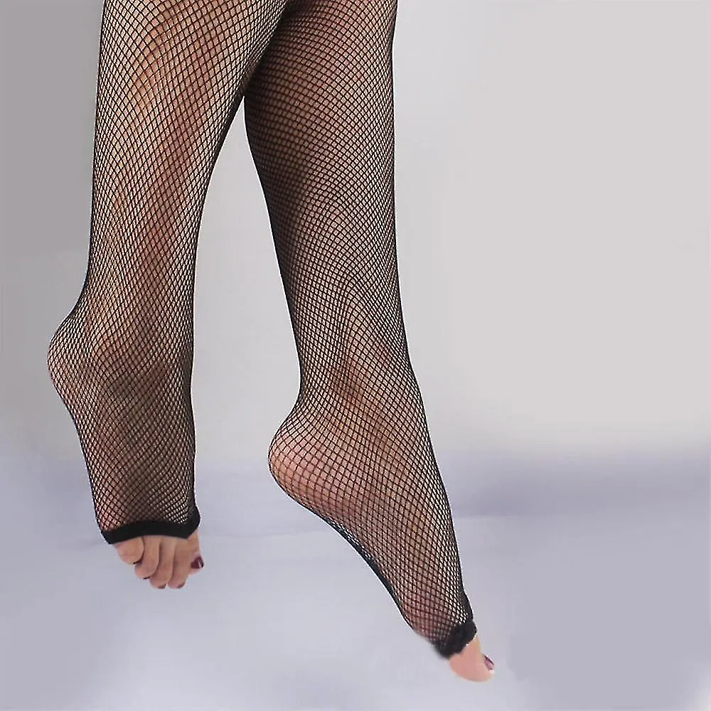 Baile Latino Profesional Toeless Tights Mujeres Sexy Open Toe Fishnet Pantyhose