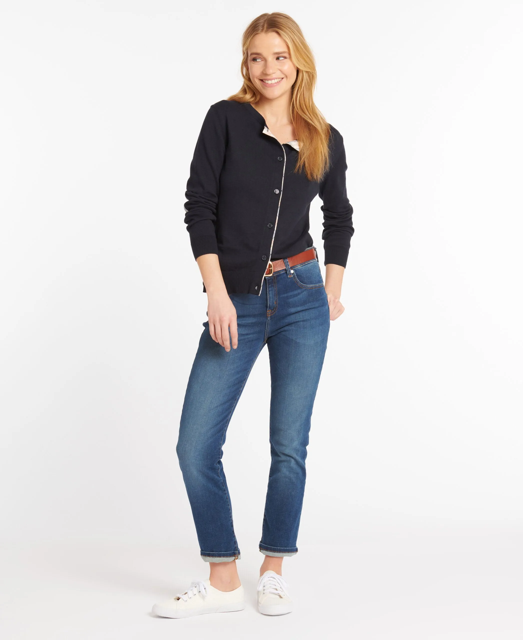 Barbour Women's Essential Slim Jeans - Gillanders.ie Town & Country Clothing