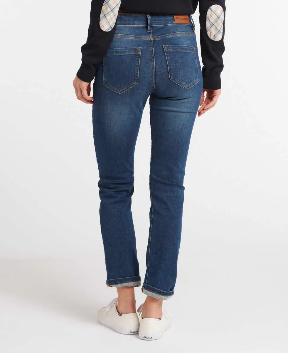 Barbour Women's Essential Slim Jeans - Gillanders.ie Town & Country Clothing