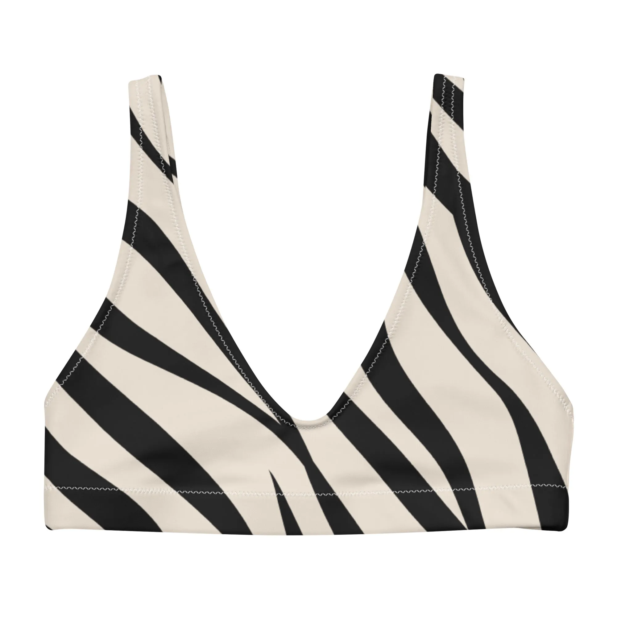 BELLA ECO PADDED BIKINI TOP | SAFARI