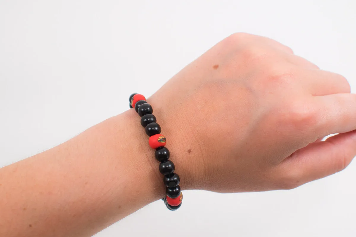 Blackhawks Earth Bracelet