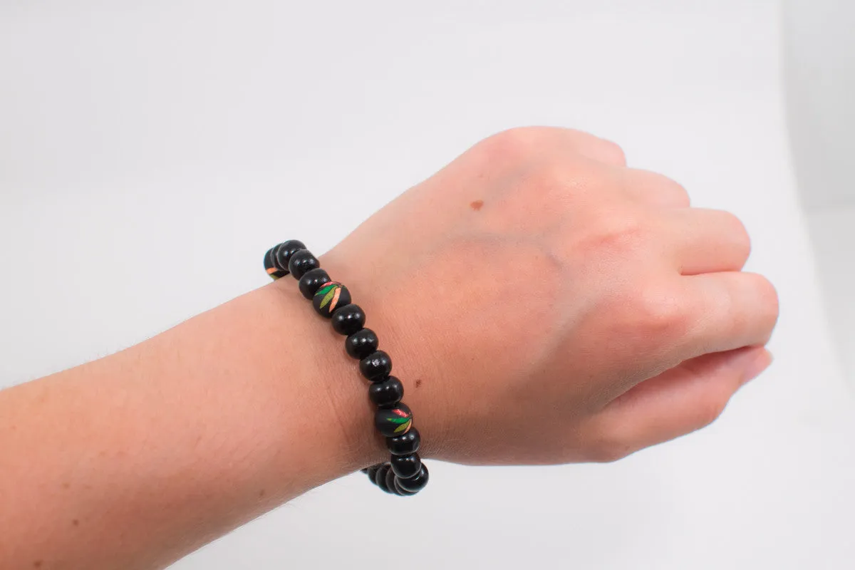 Blackhawks Earth Bracelet