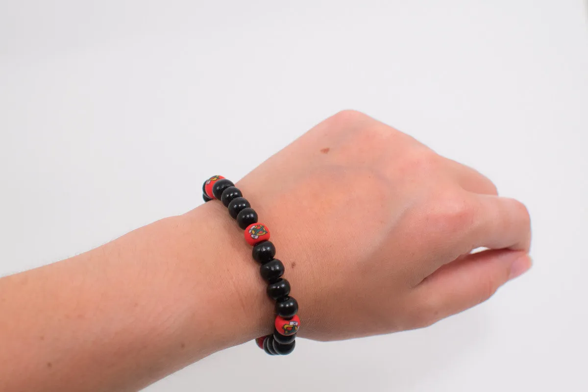 Blackhawks Earth Bracelet