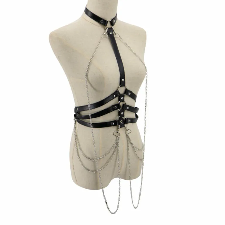 Body Harness 3 strap w/chains