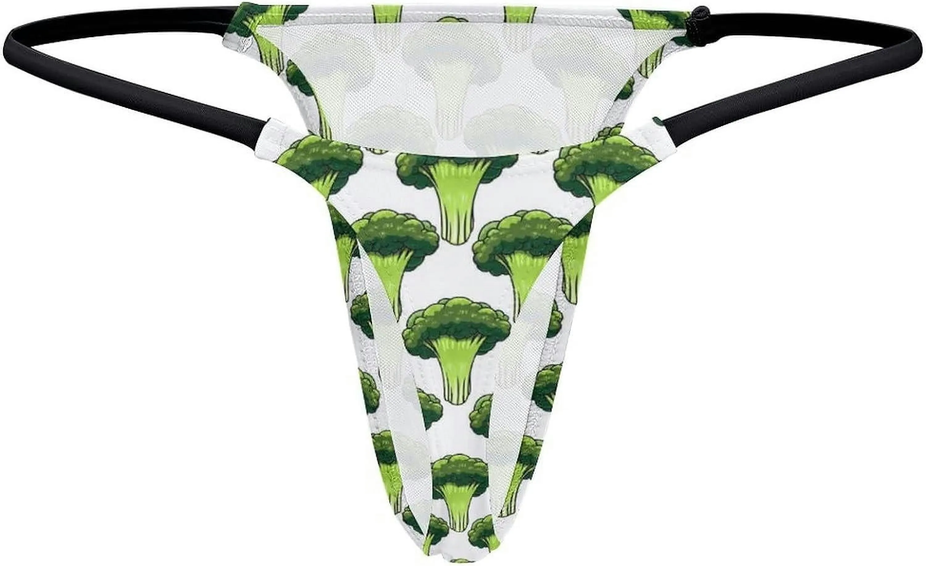 Broccoli Pattern G-String Thongs Women's T-Back Underwear PantyGT-143