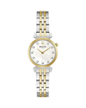 Bulova - Women's Classic Two Tone Diamond set watch