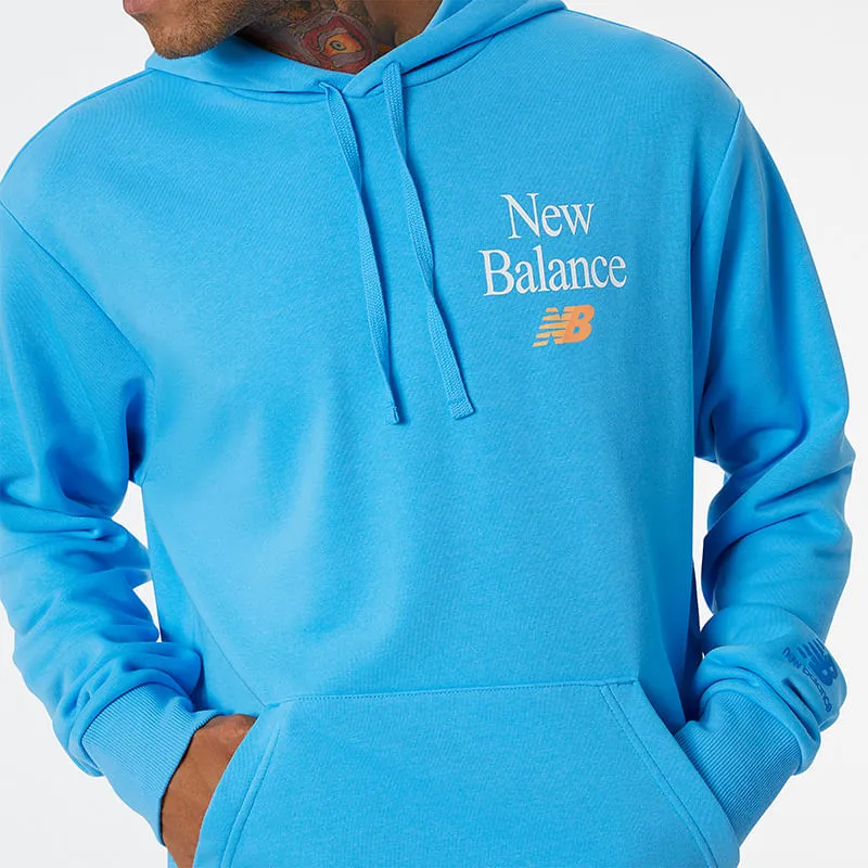 Buzo Hoodie Cerrado Para Hombre New Balance 50763