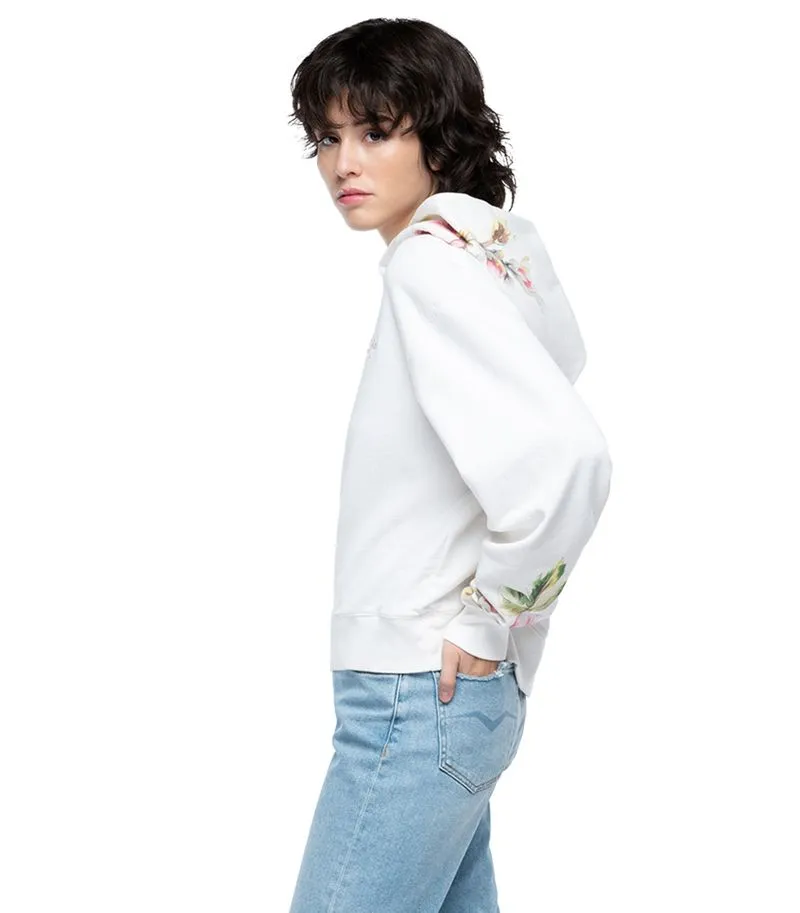 Buzo Hoodie Cerrado Para Mujer Sweatshirt Replay 51348