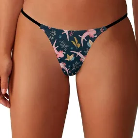 California Skyline Mama Bear G-String Thongs Women's T-Back Underwear Panty-WE578