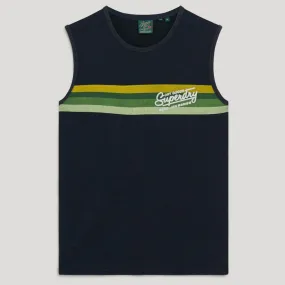 Camiseta Para Hombre Cali Striped Vest Superdry