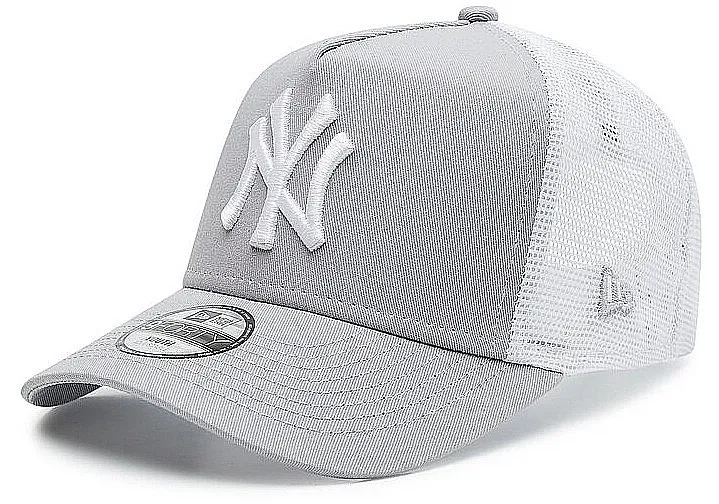 cap New Era 9FO AF Clean Trucker MLB New York Yankees Youth - Grey/White - unisex junior