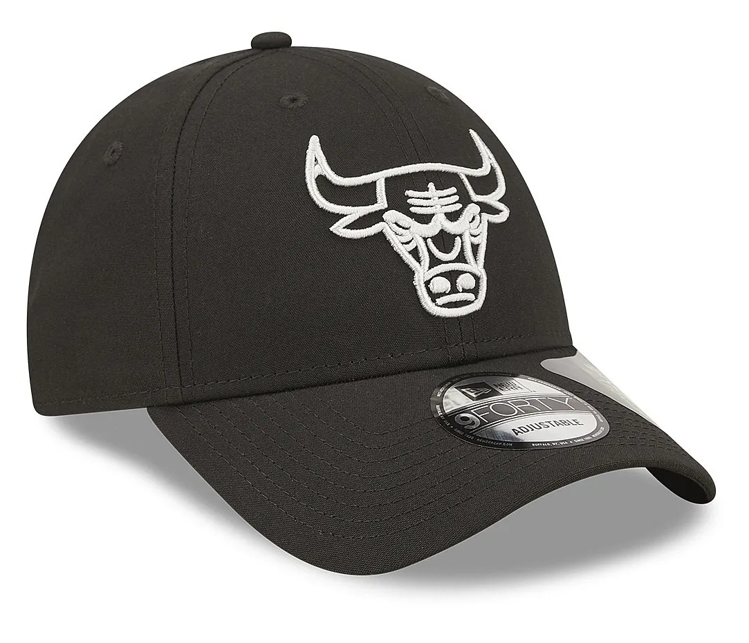 cap New Era 9FO Repreve Monochrome NBA Chicago Bulls - Black/Black - men´s