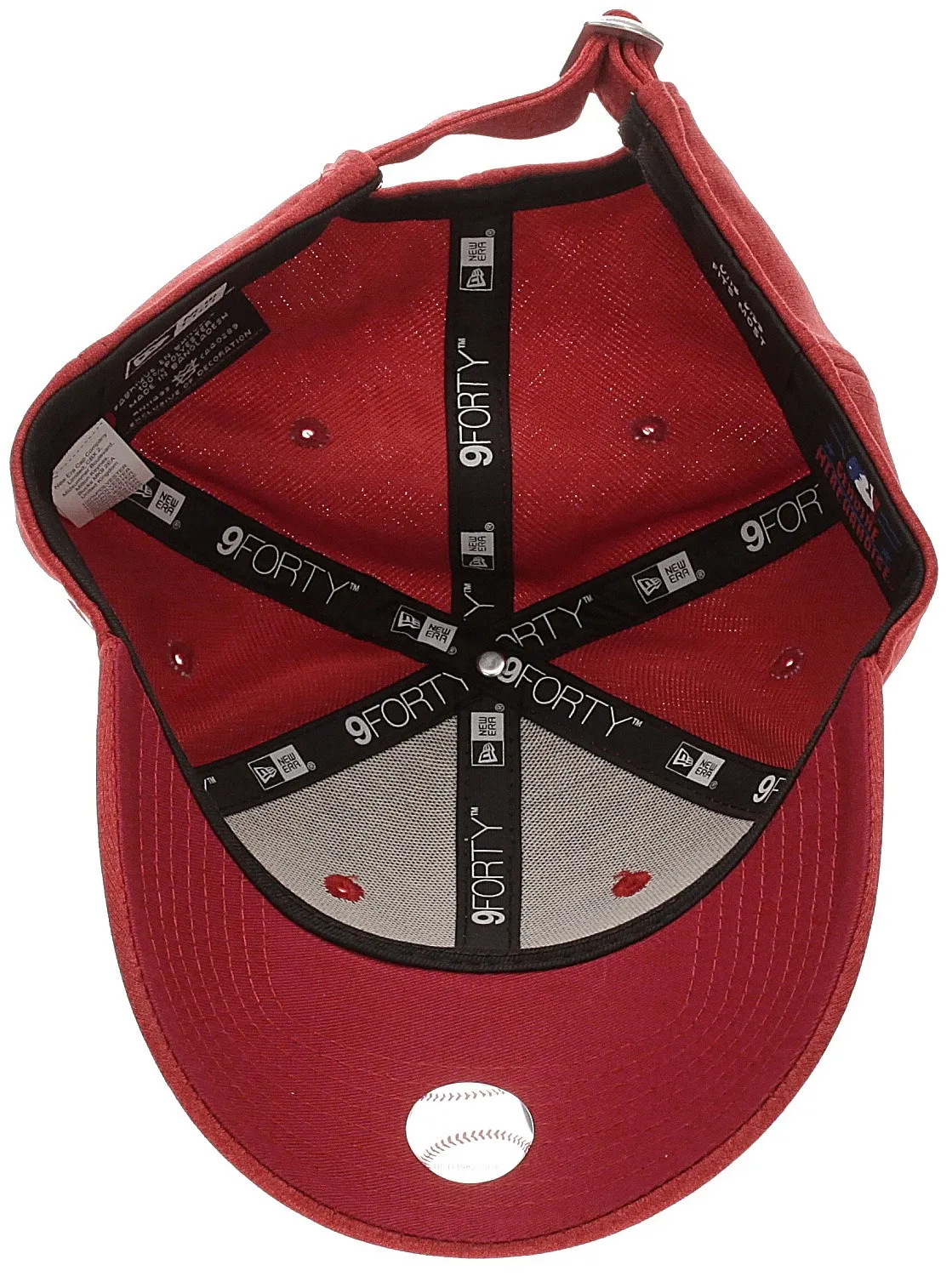 cap New Era 9FO Shadow Tech MLB Los Angeles Dodgers - Scarlet/White - men´s