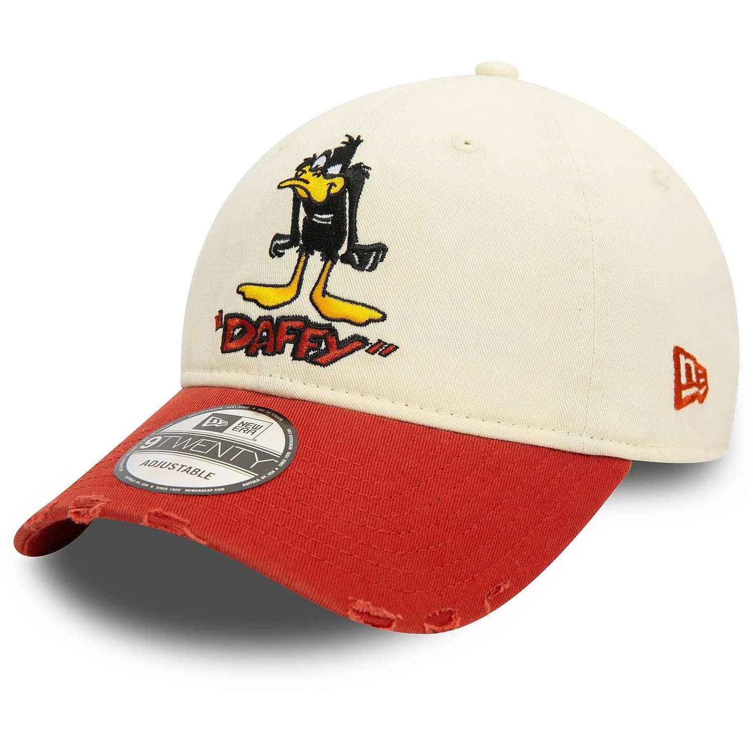 cap New Era 9T WB Washed Warner Bros Daffy Duck - Creme/Wine Red - men´s