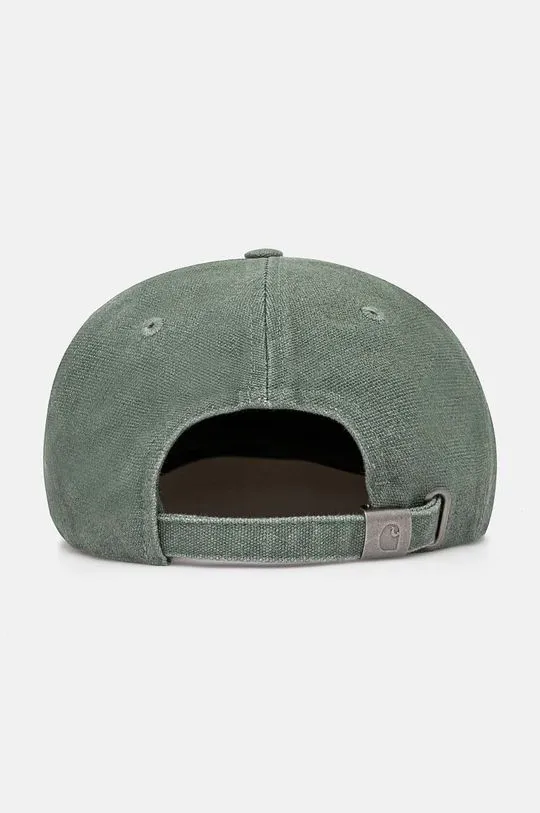 Carhartt WIP cotton baseball cap Stamp Cap green color I033625.2B1XX