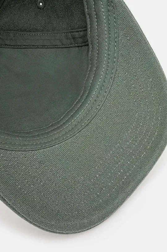 Carhartt WIP cotton baseball cap Stamp Cap green color I033625.2B1XX