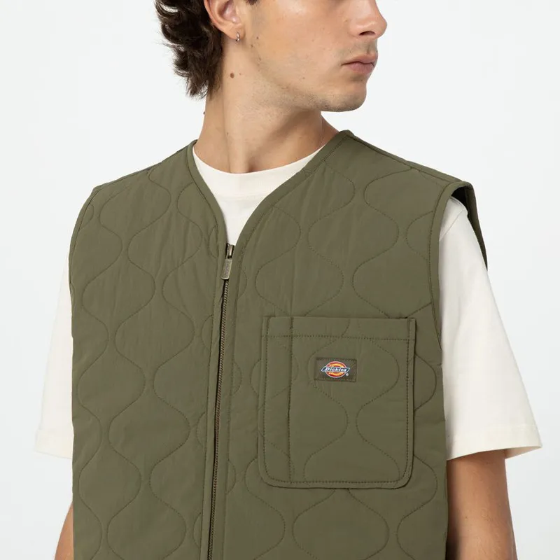 Chaqueta Dickies: Thorsby Liner Vest (Miltary Green)