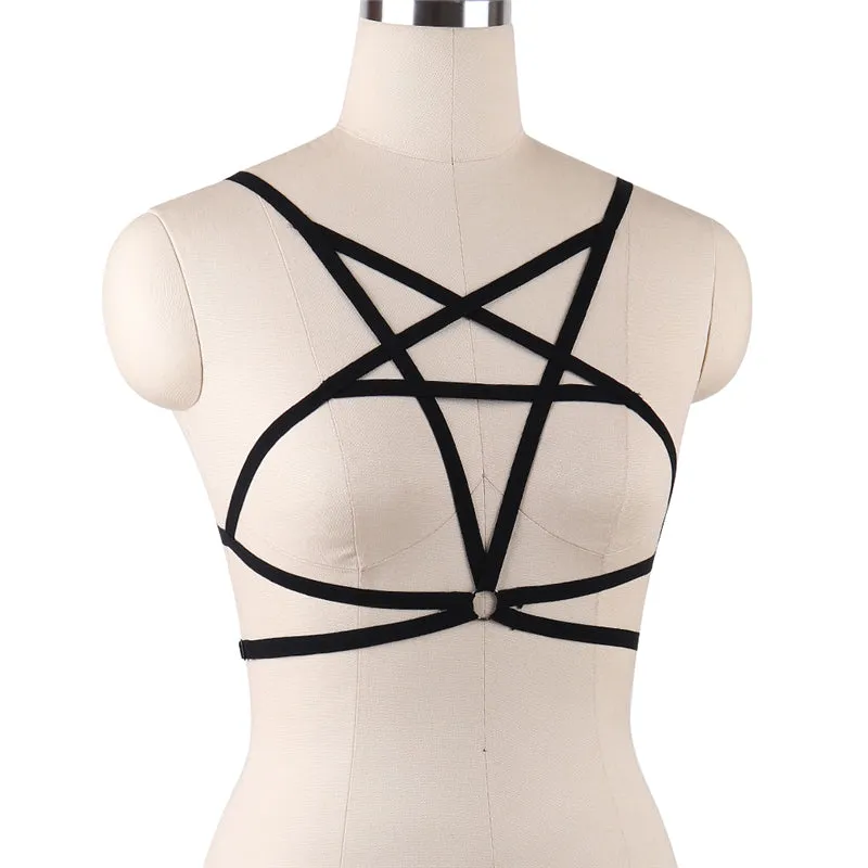 Classic Pentagram Body Harness