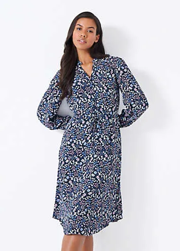 Crew Clothing Company Kimberley Tie Waist Dress | Grattan