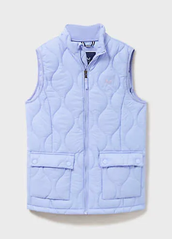 Crew Clothing Company Lightweight Nylon Onion Quilting Gilet | Grattan