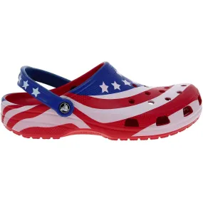 Crocs Classic American Flag Water Sandals - Mens