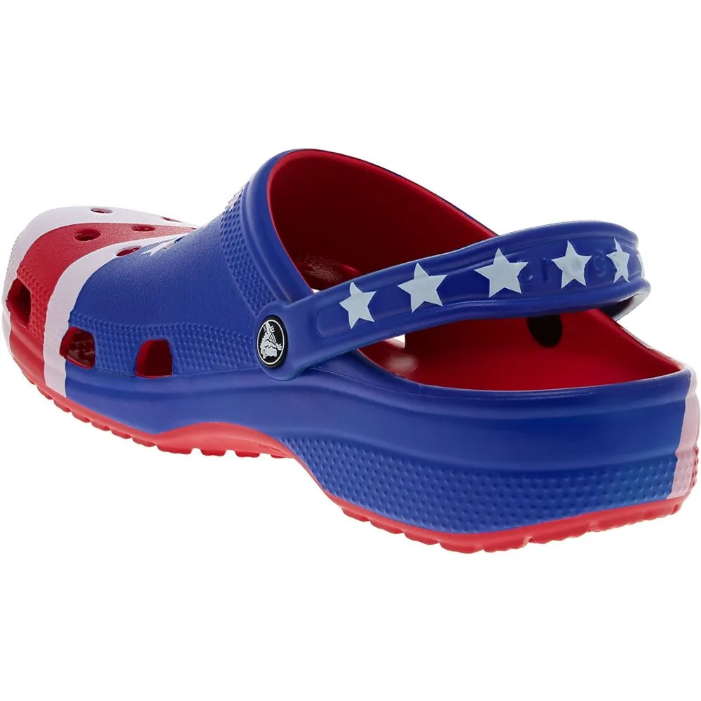 Crocs Classic American Flag Water Sandals - Mens