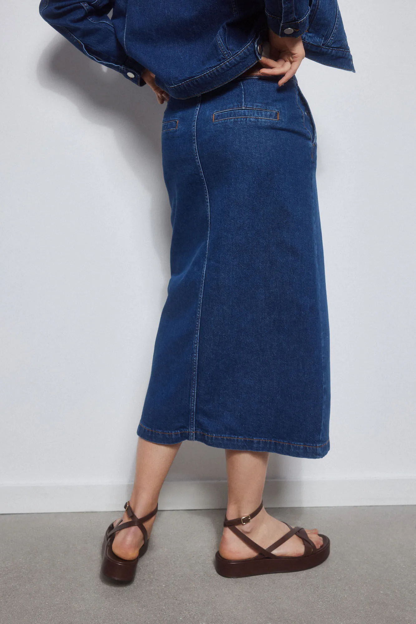 Denim skirt