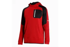 Evostripe Warm Hoodie Red Dahlia