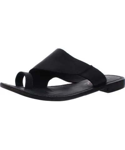 Free People Saint Antoni Womens Leather Slip On Slide Sandals