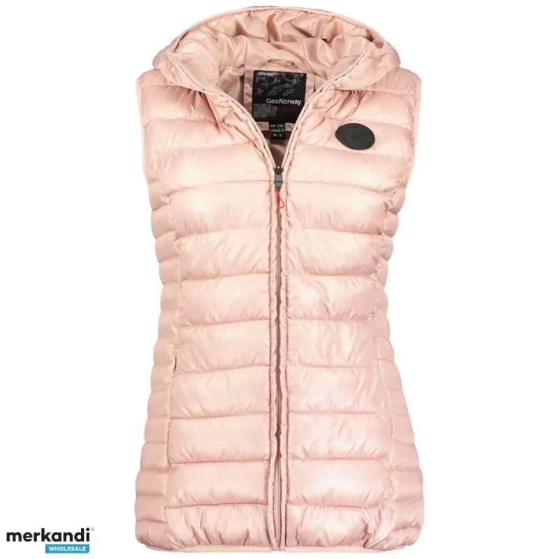 GEOGRAPHICAL NORWAY mujer vest con HOODED