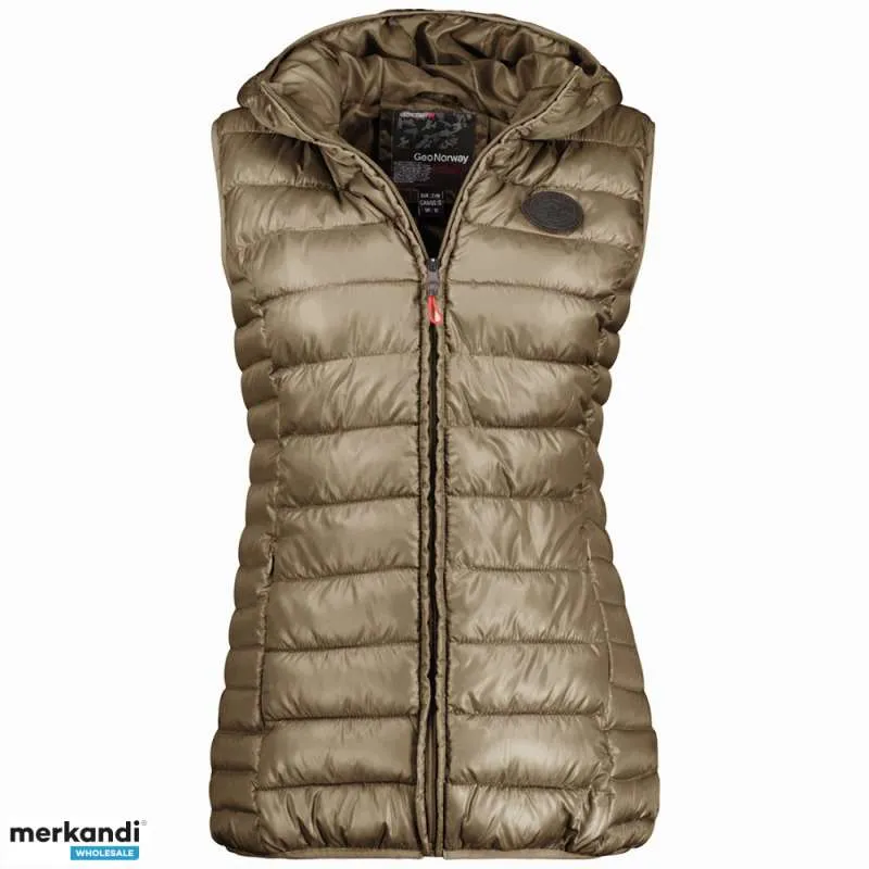 GEOGRAPHICAL NORWAY mujer vest con HOODED