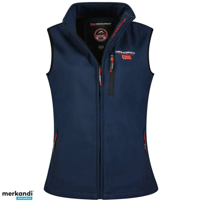 GEOGRAPHICAL NORWAY mujer vest con HOODED