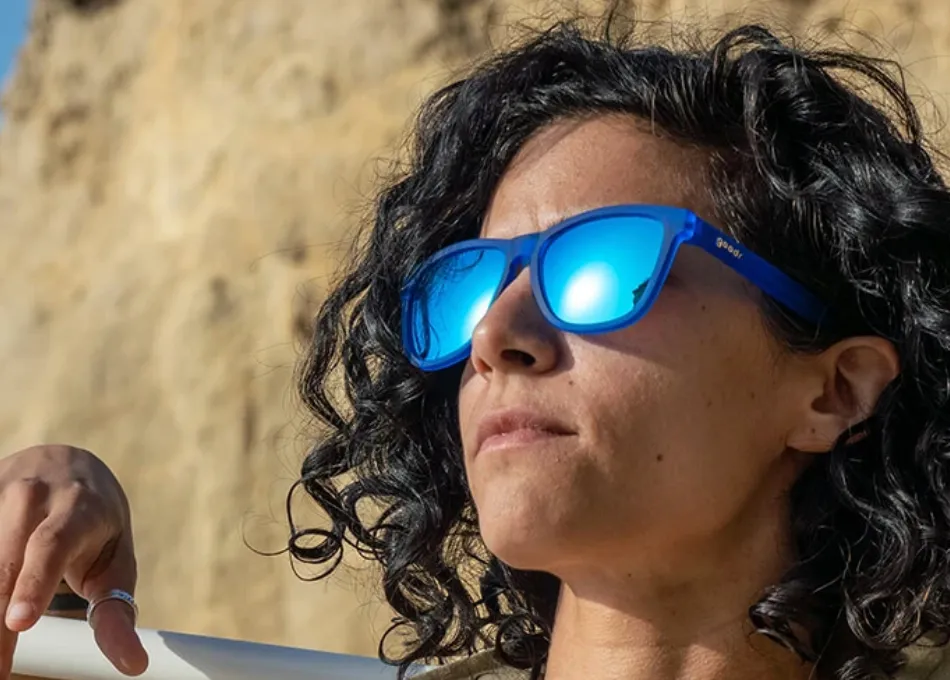 goodr - adult polarized sunglasses (Falkor's fever dream)