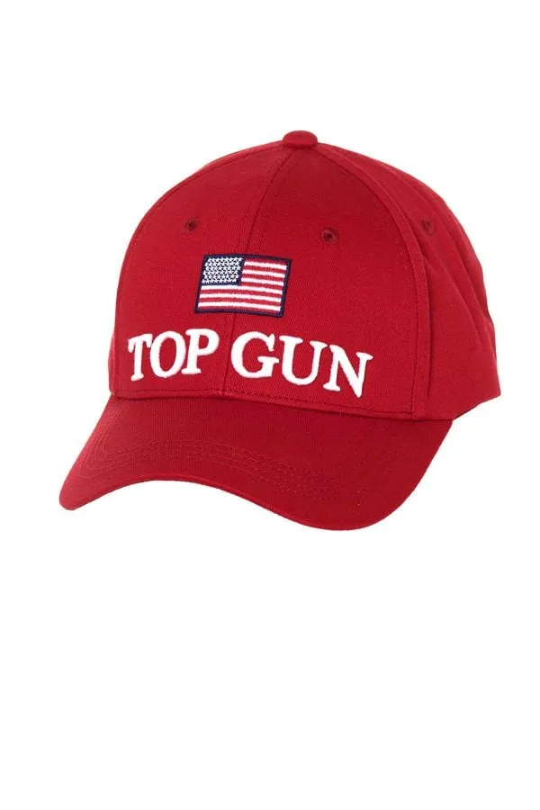 Gorra Hombre Top Gun Casquette Top Gun Flag R