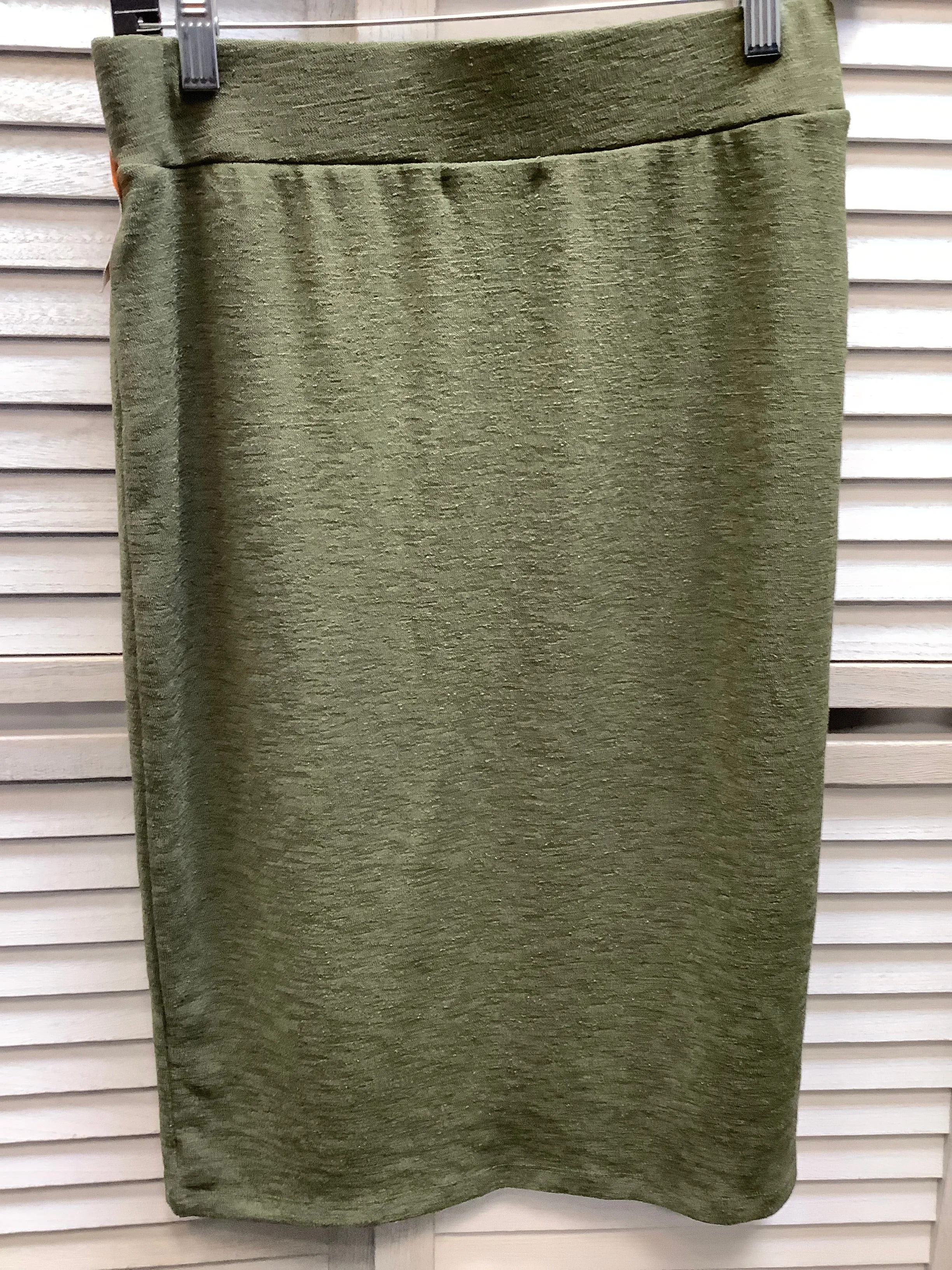 Green Skirt Midi Liz Claiborne, Size S