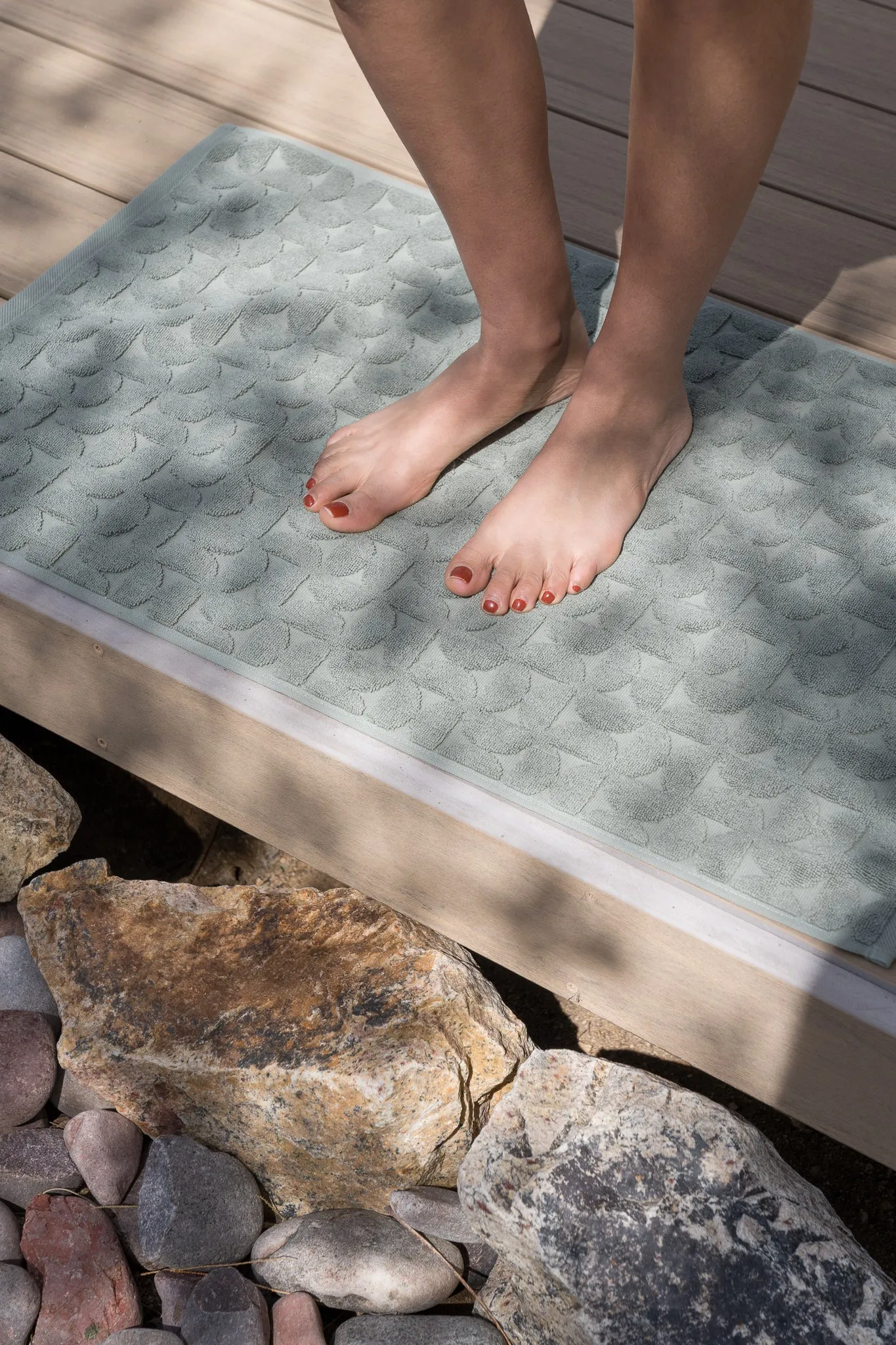 Harper Bath Mat - Sage