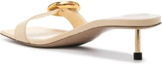 Jacquemus Les Sandales Regalo Basse sandals Yellow