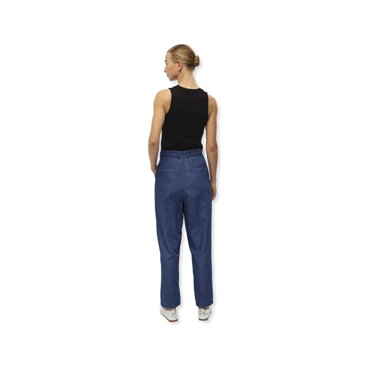 Joanna Trousers - Medium Blue Denim