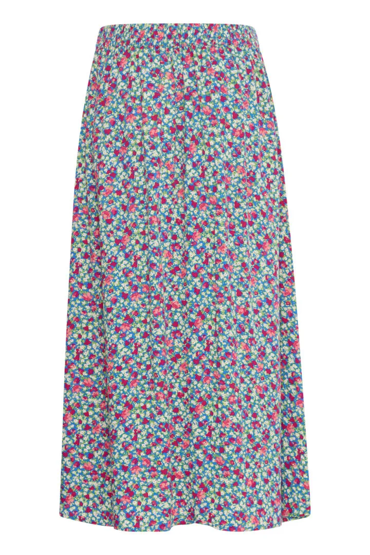 Joella Button Midi Skirt