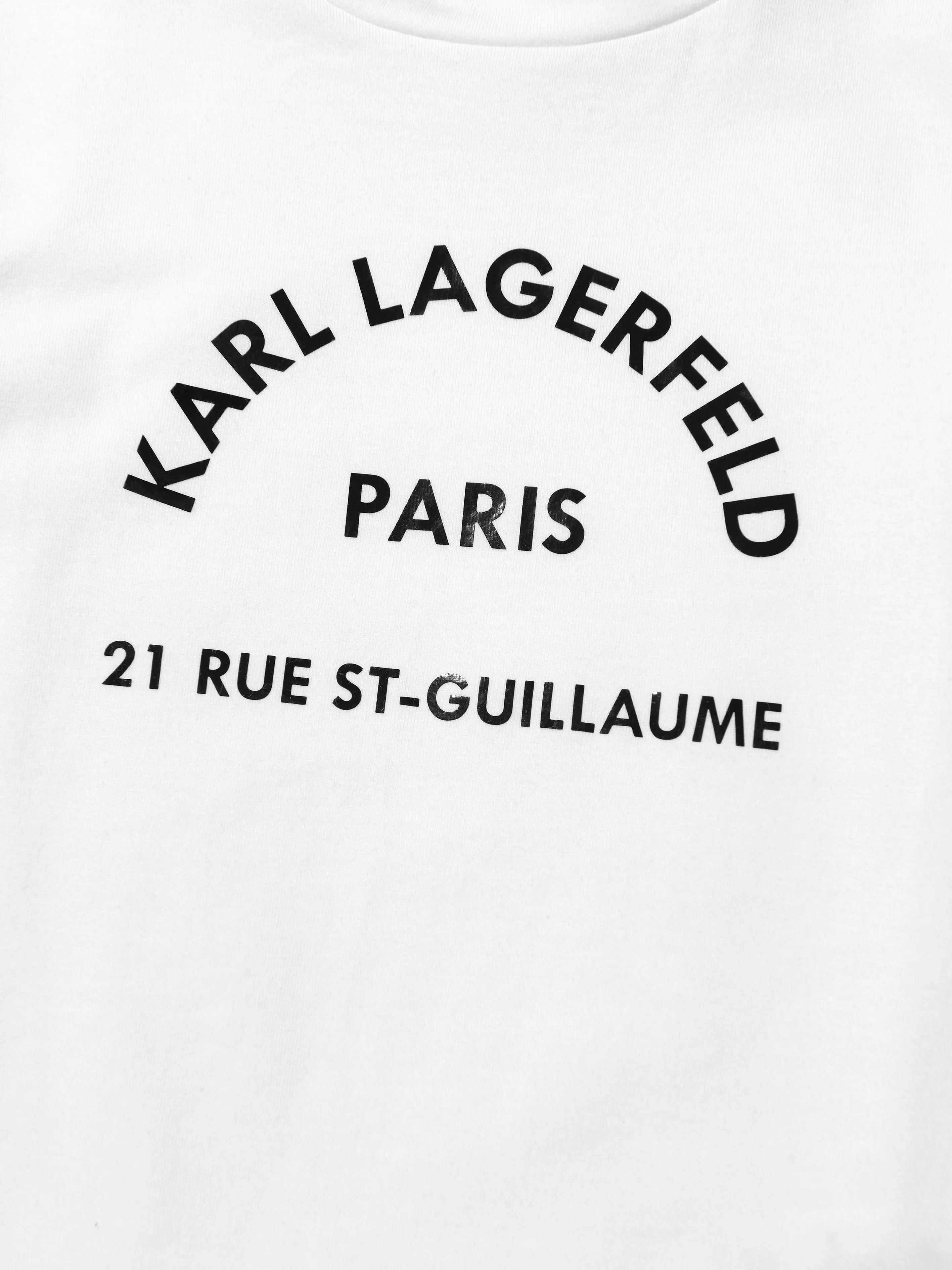 Karl Lagerfeld - Girls Organic Cotton Logo T-Shirt | Childsplay Clothing