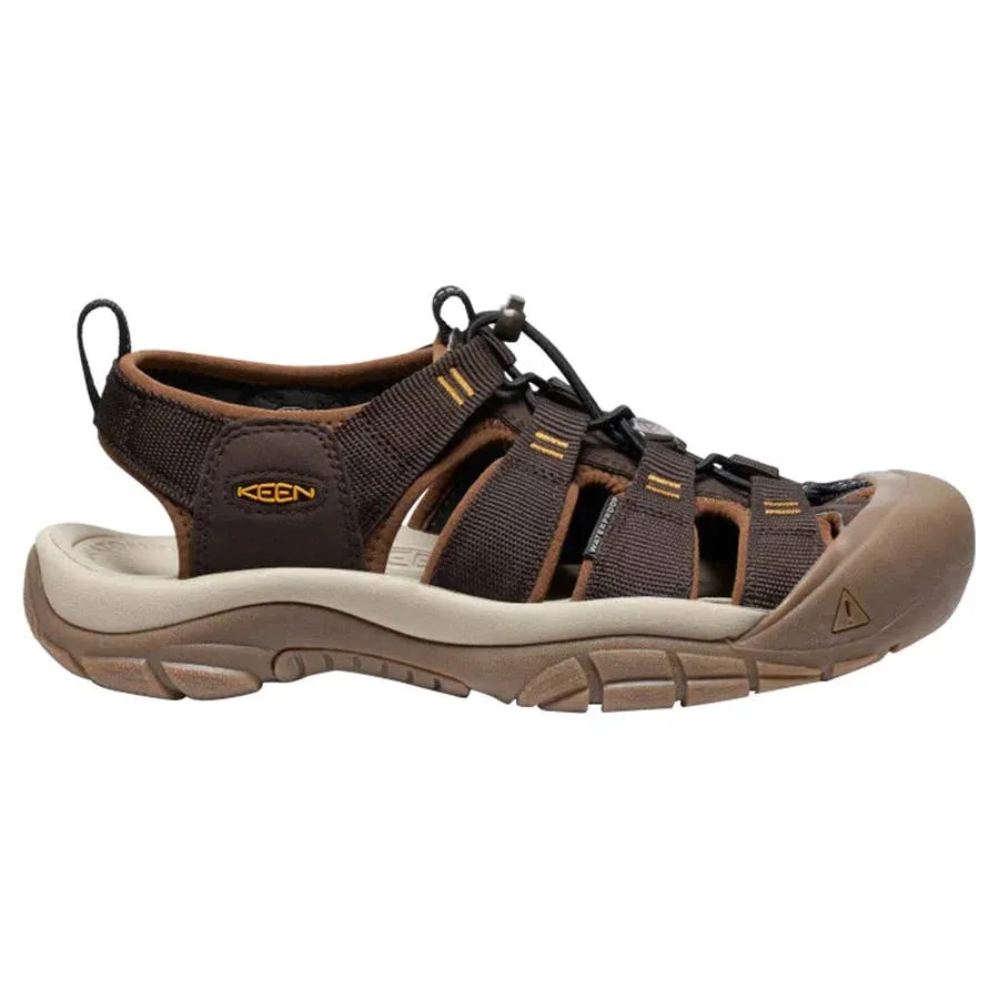 KEEN Outdoor Men's Newport H2 Sandals - Java/Golden Yellow