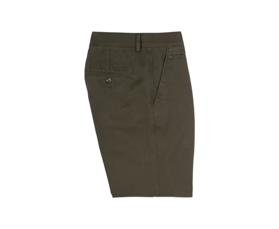 Khaki Chino trousers for men - NIGEL II