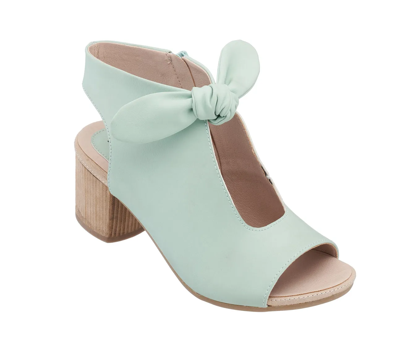 Kimora Mint Heeled Sandals