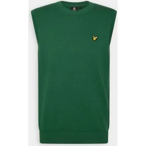 KN1819V CREW NECK VEST-W510 ENGLISH GREEN