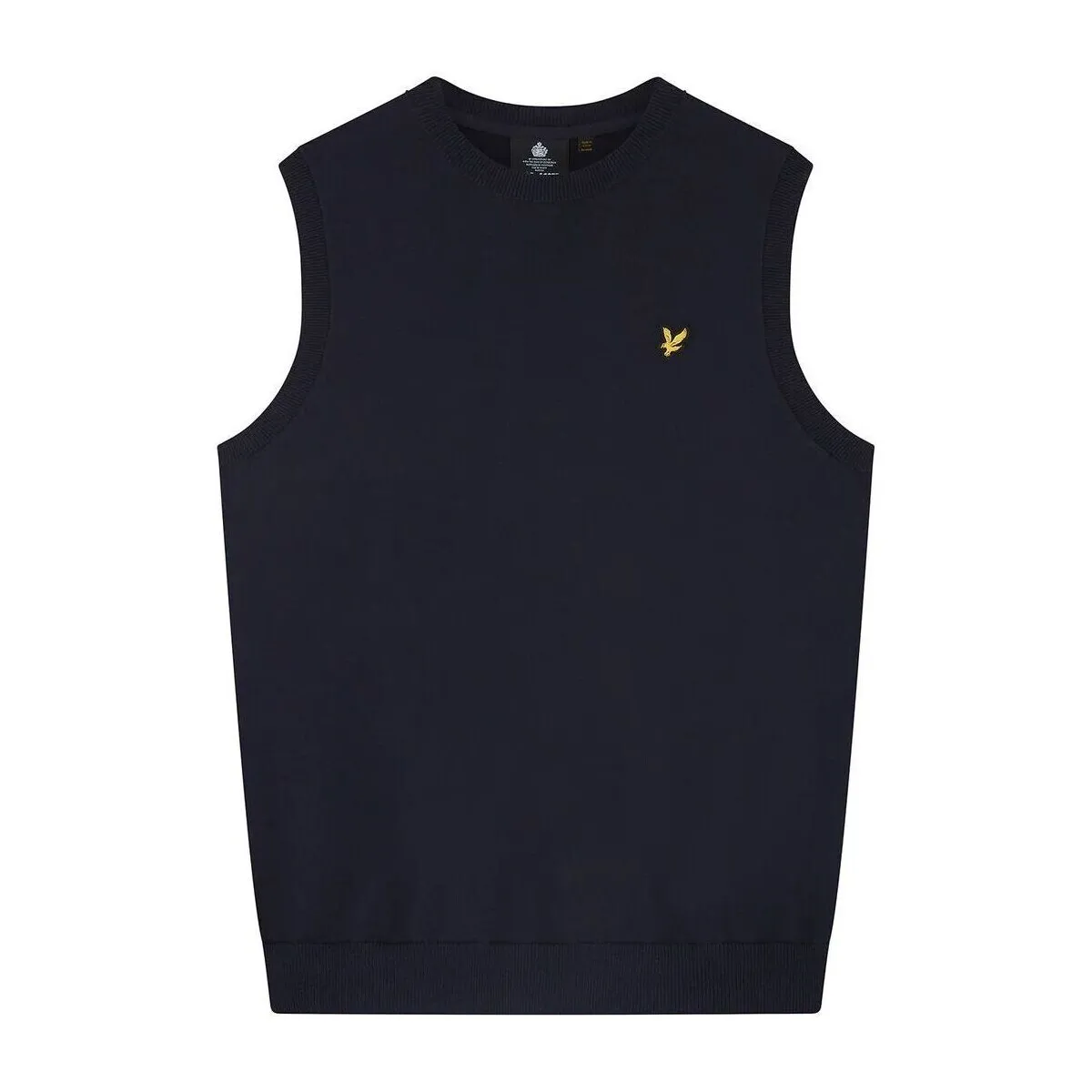 KN1819V CREW NECK VEST-Z271 DARK NAVY