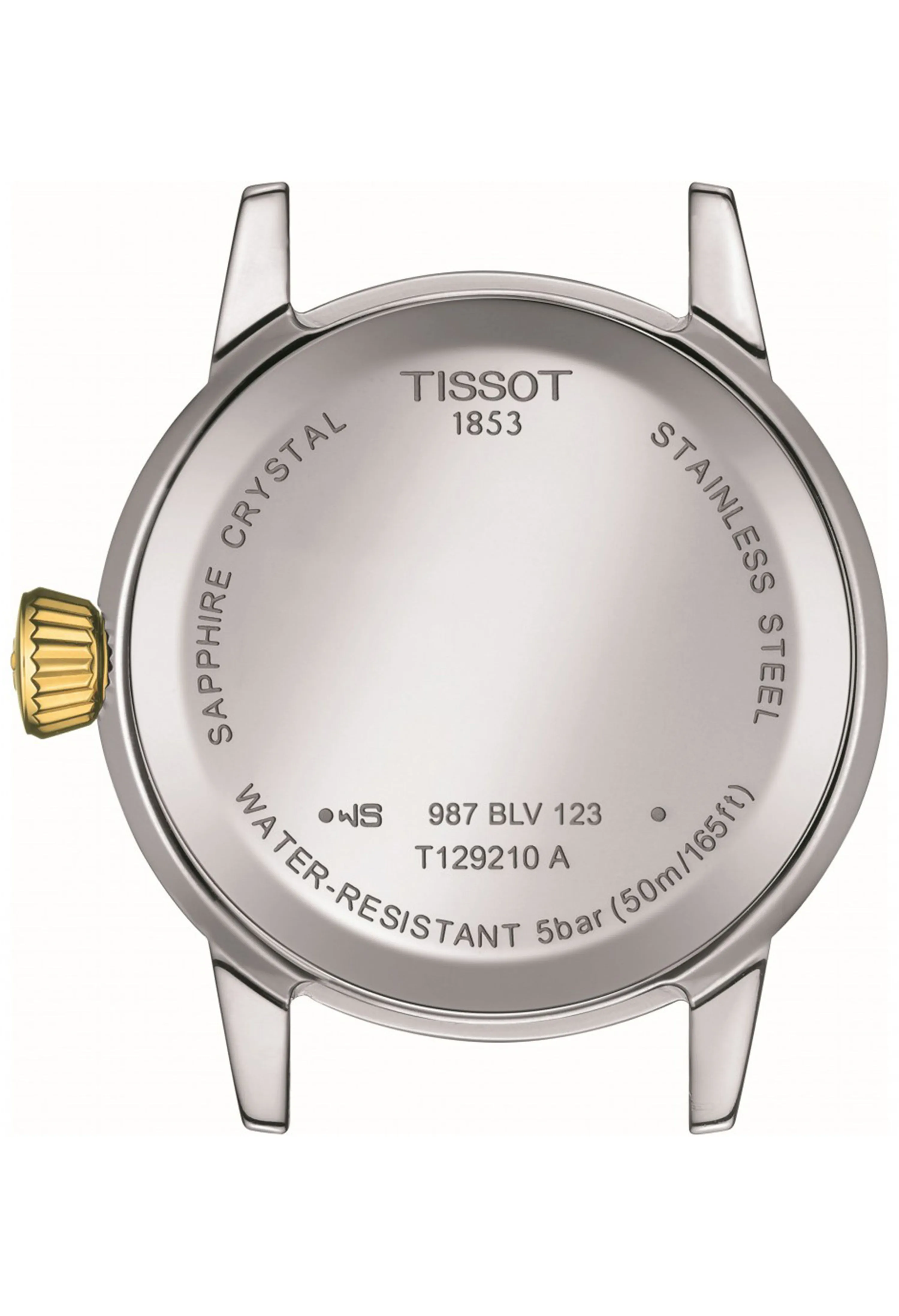 Ladies Tissot Classic Dream Lady Bracelet Watch Stainless Steel/Gold Plated