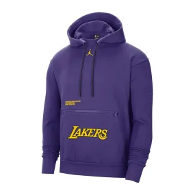 LAKERS JORDAN FLEECE PULLOVER STATEMENT HOODIE