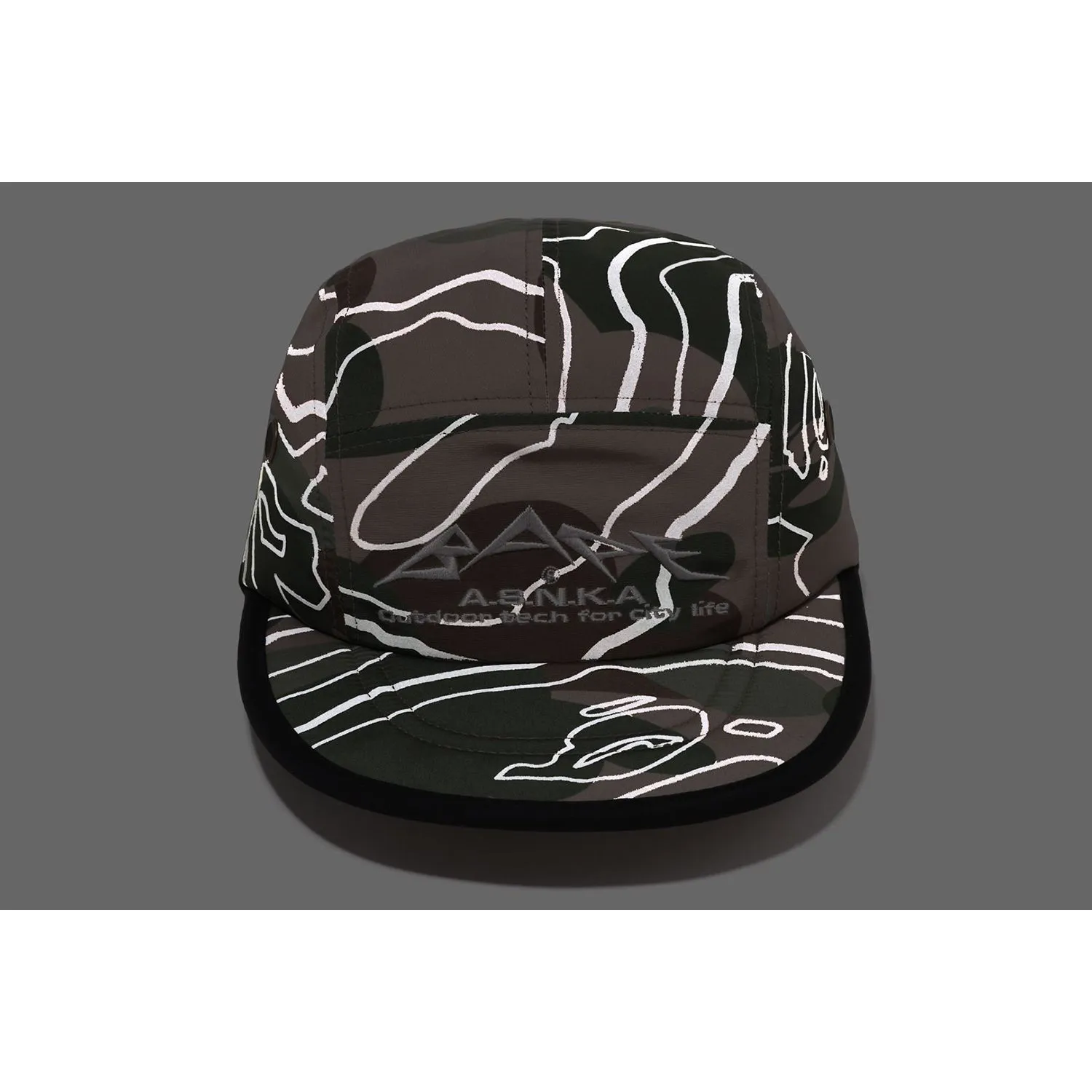 LAYERED LINE CAMO JET CAP MENS